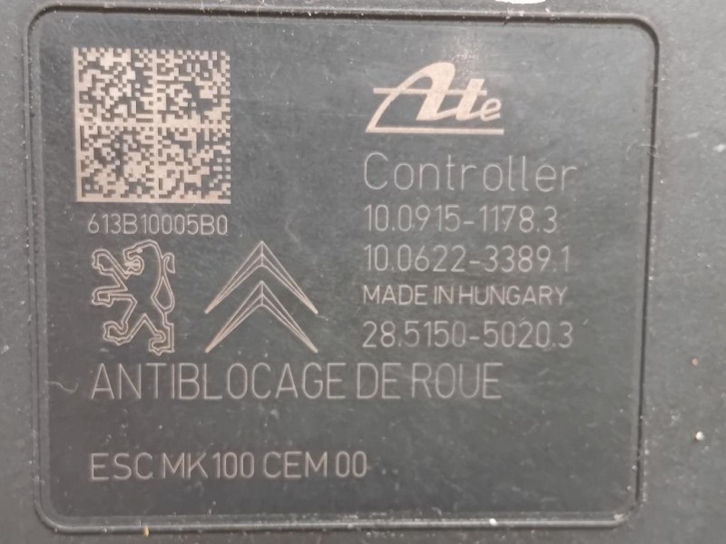 Pompa ABS ANT 10-0915-11783 Citroen C3 Picasso 2013