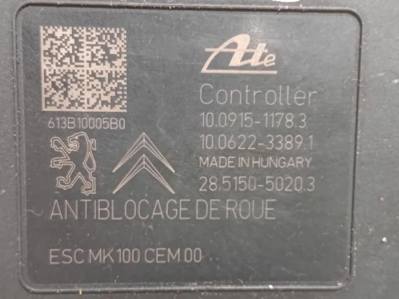 Pompa ABS ANT 10-0915-11783 Citroen C3 Picasso 2013