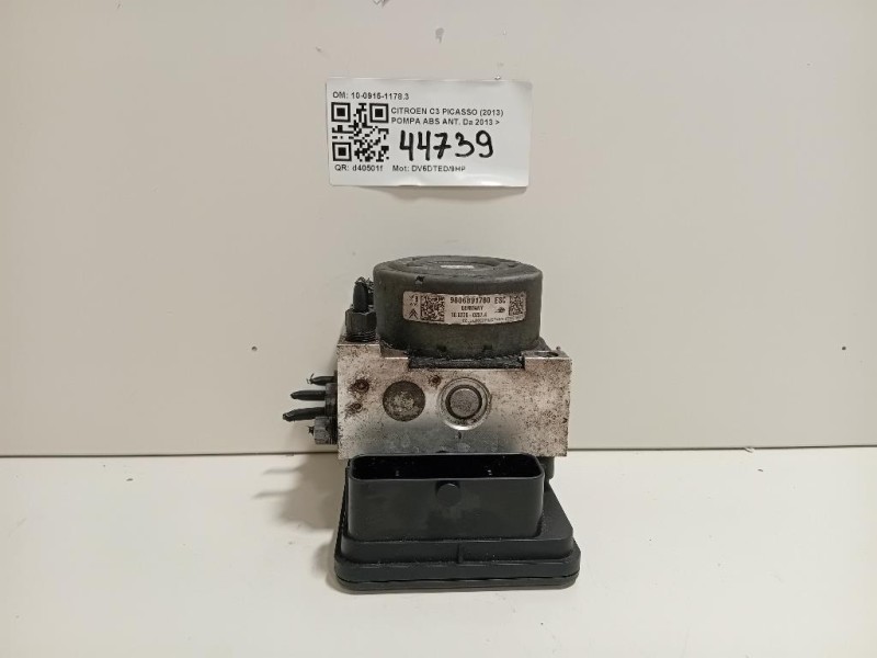 Pompa ABS ANT 10-0915-11783 Citroen C3 Picasso 2013