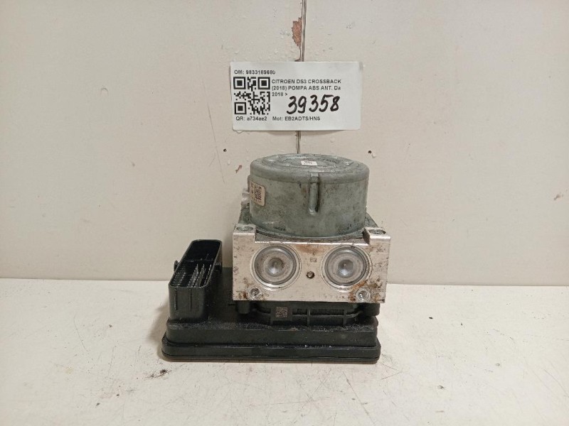 Pompa ABS ANT 9833189680 Citroen DS3 Crossback 2018