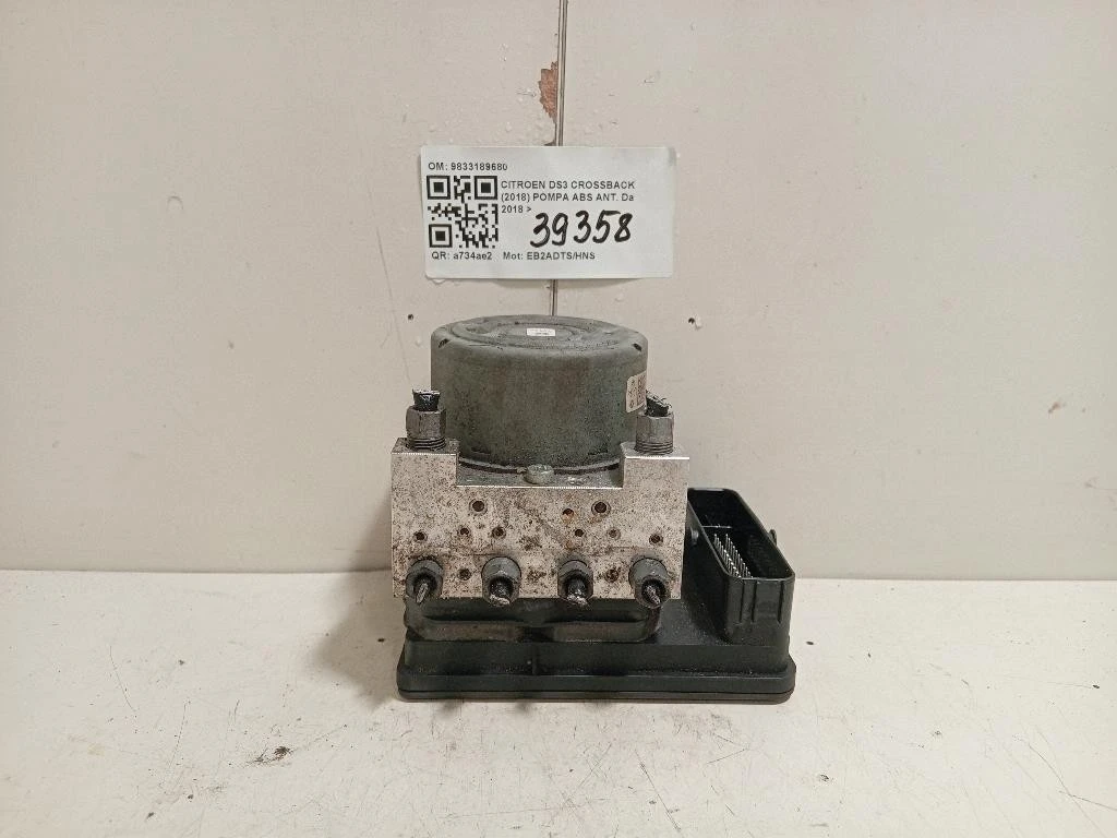 Pompa ABS ANT 9833189680 Citroen DS3 Crossback 2018