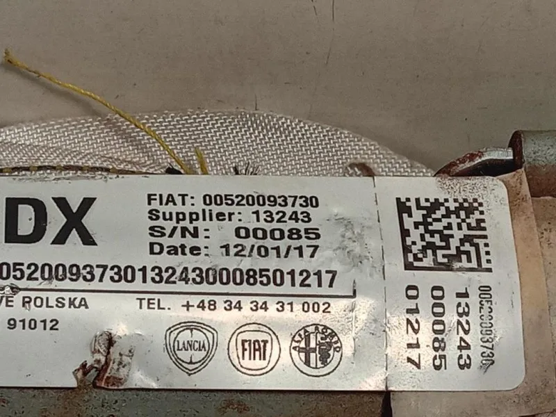 Air-bag A Tendina DX 005200093730 Fiat 500X 2015