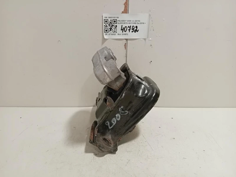 Supporto Motore 9683181180 Peugeot 2008 I 2016