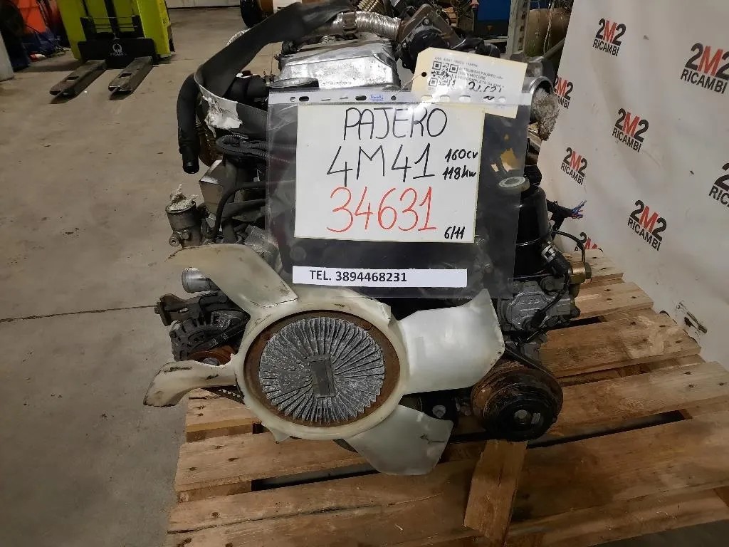 Motore Semicompleto 4M41 160CV 118KW Mitsubishi Pajero III 2000