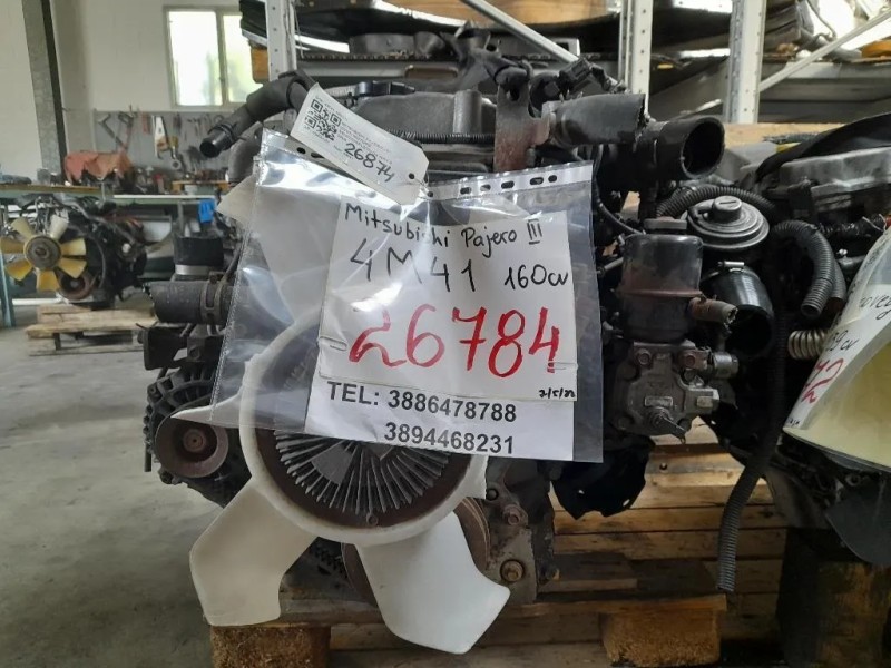 Motore Semicompleto 4M41 160CV Mitsubishi Pajero III 2000