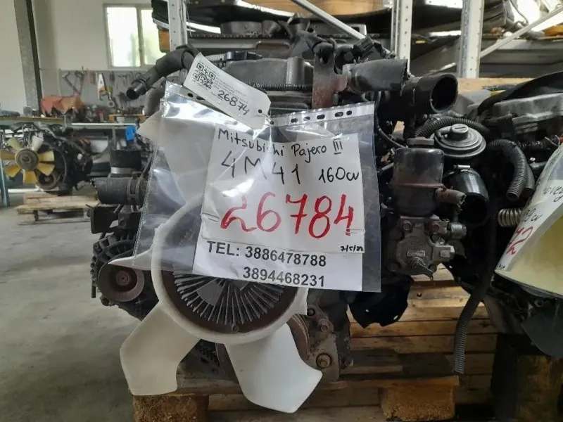 Motore Semicompleto 4M41 160CV Mitsubishi Pajero III 2000