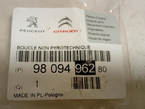 Attacco Cintura ANT SX 605277200B Opel Corsa D 2007