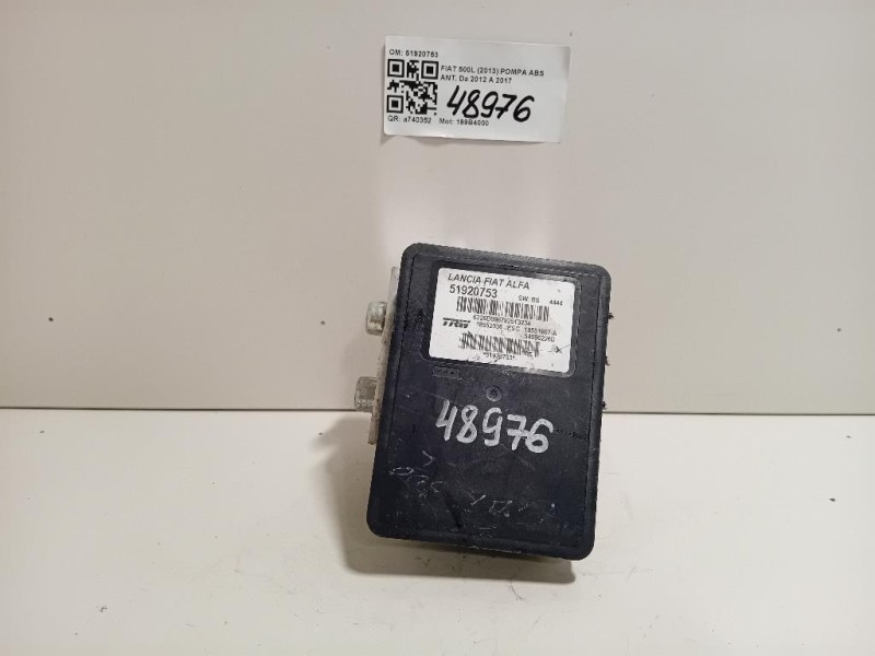 Pompa ABS ANT 51920753 Fiat 500L 2013