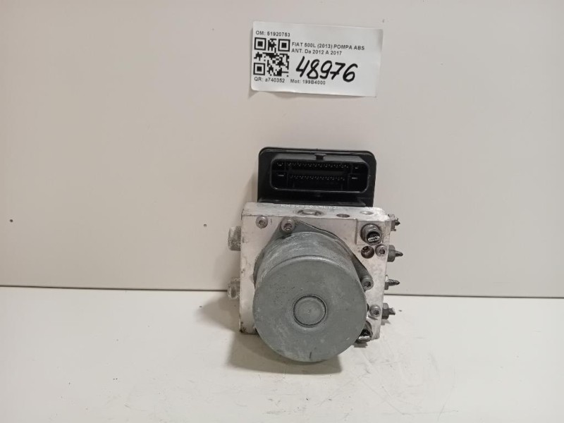 Pompa ABS ANT 51920753 Fiat 500L 2013