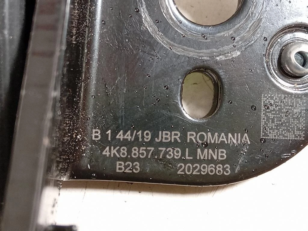 Attacco Cintura Sedile POST SX 4K8 857 739L Audi A6 4GD Avant 2016