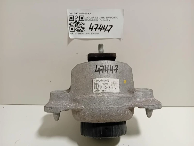Supporto Motore DX GX73-6A003-KA Jaguar XE 2015