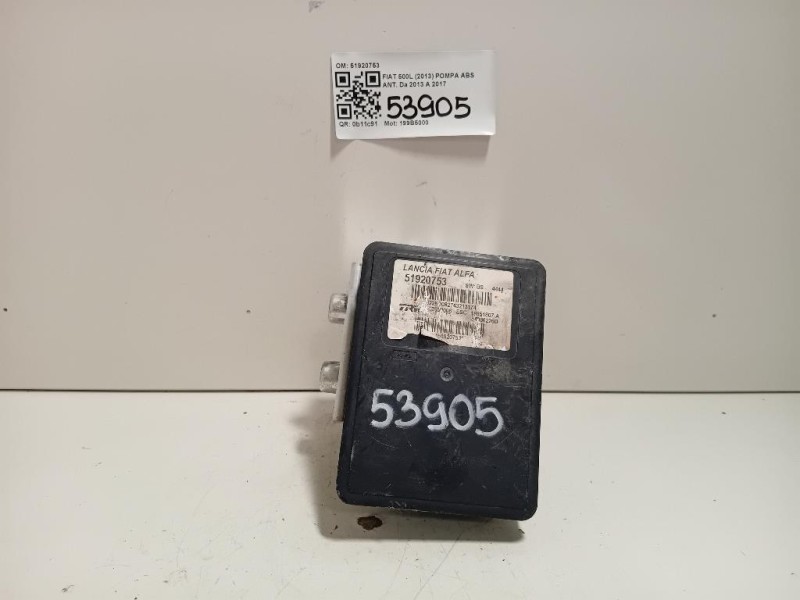 Pompa ABS ANT 51920753 Fiat 500L 2013