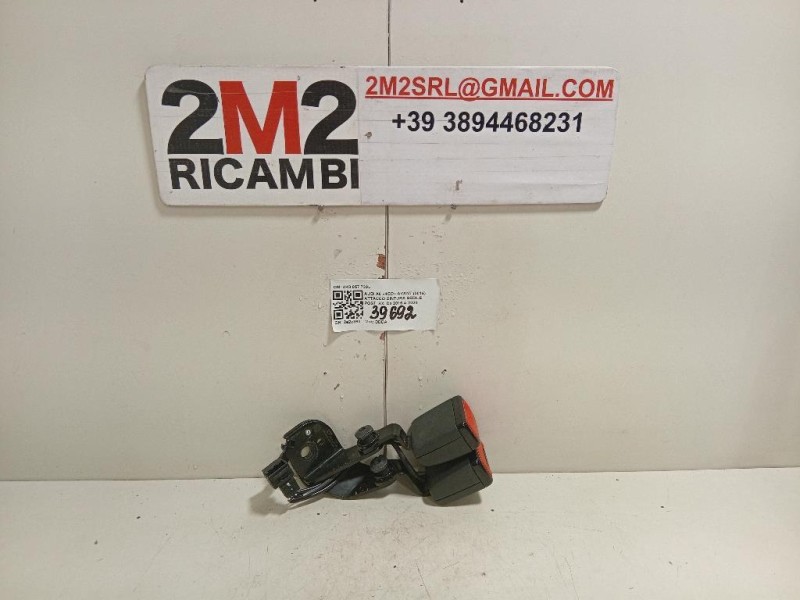 Attacco Cintura Sedile Centrale POST 193050450 Opel Combo E 2018