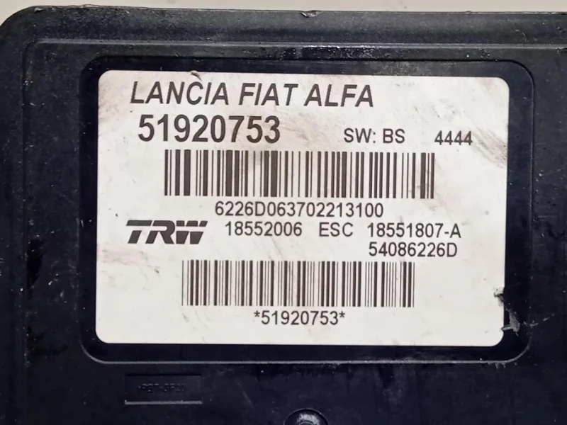 Pompa ABS ANT 51920753 Fiat 500L 2013
