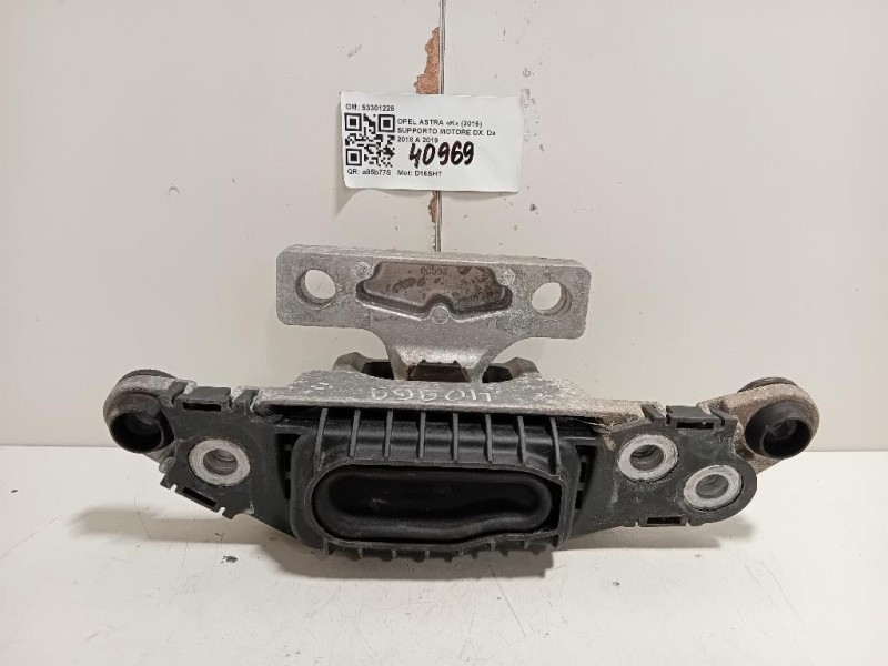 Supporto Motore DX 53301228 Opel Astra K 2016