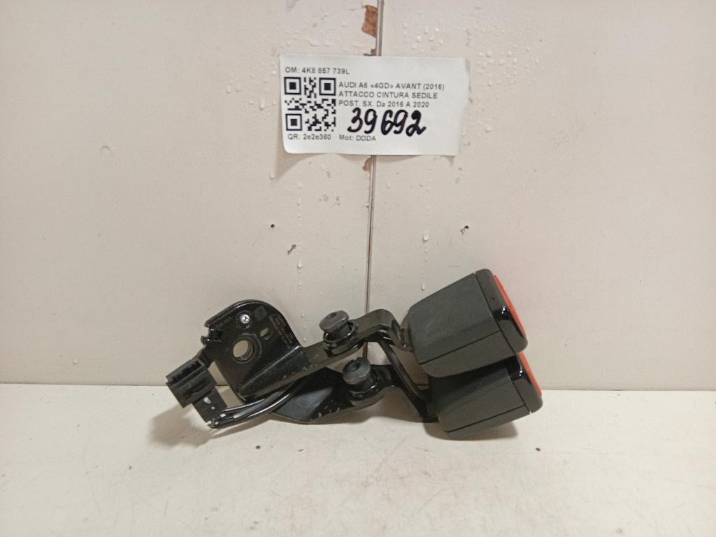 Attacco Cintura Sedile POST SX 4K8 857 739L Audi A6 4GD Avant 2016