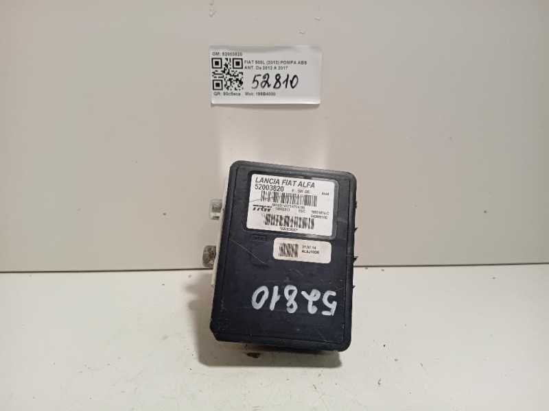 Pompa ABS ANT 52003820 Fiat 500L 2013