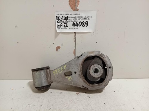 Supporto Motore DX SUPPORTO MOTORE DX Renault Mégane III 2012