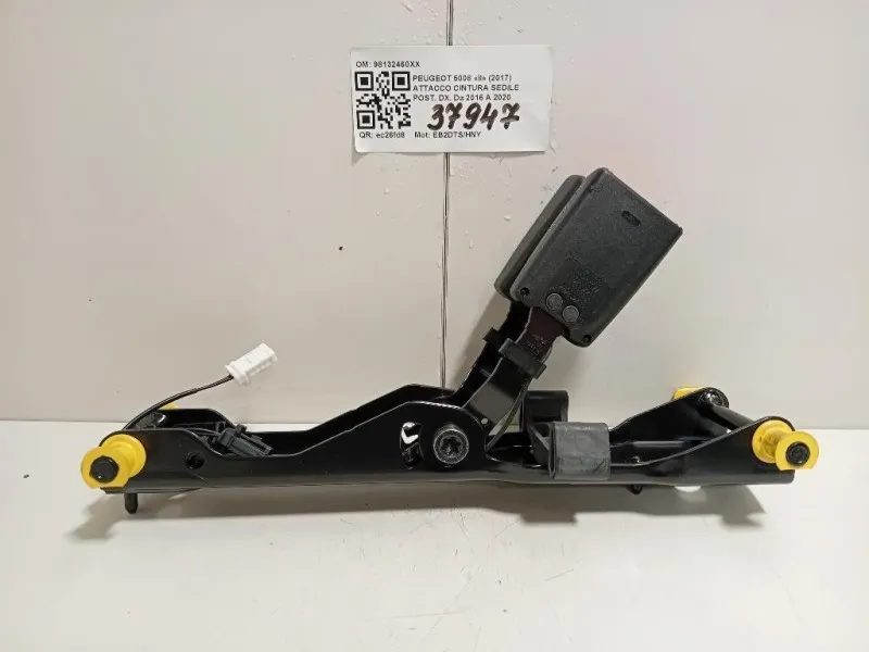 Attacco Cintura Sedile Centrale POST 98132460XX Peugeot 5008 II 2017