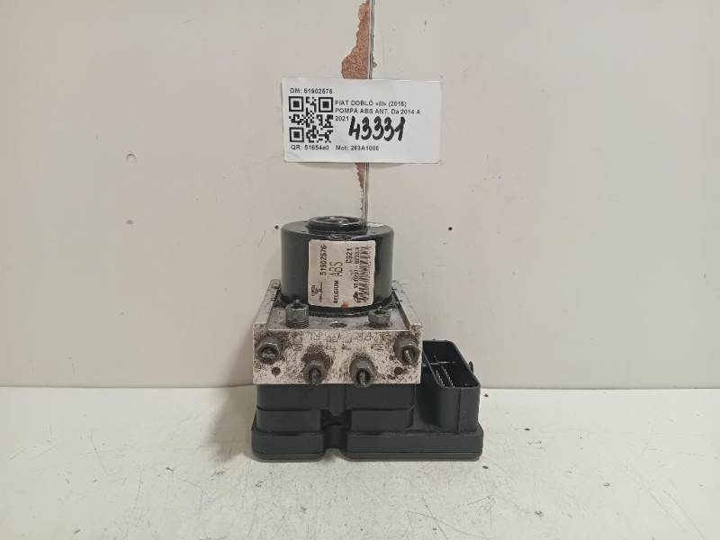 Pompa ABS ANT 51902576 Fiat Doblò III 2015