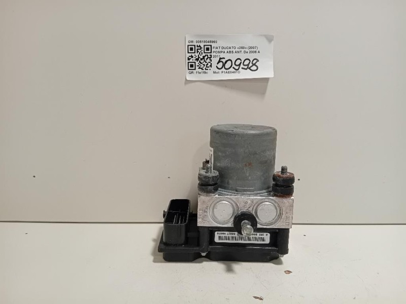 Pompa ABS ANT 00518045960 Fiat Ducato 250 2007