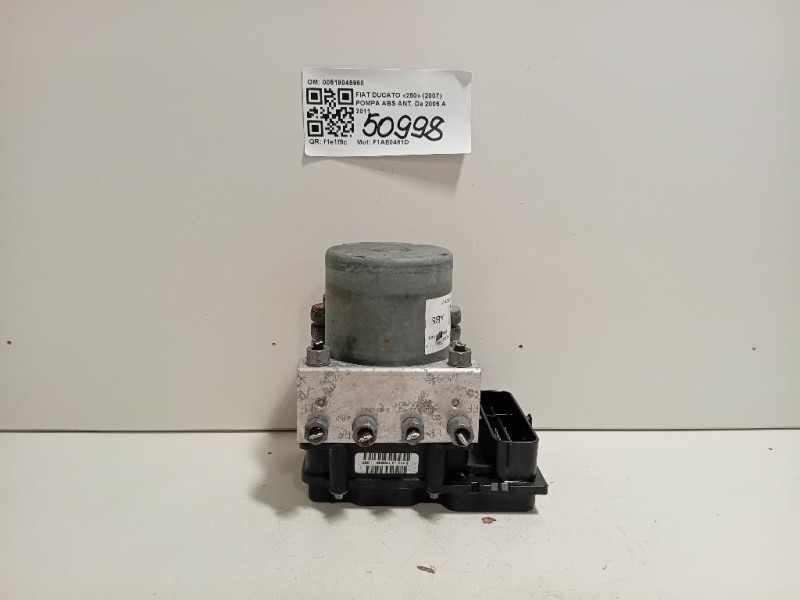 Pompa ABS ANT 00518045960 Fiat Ducato 250 2007