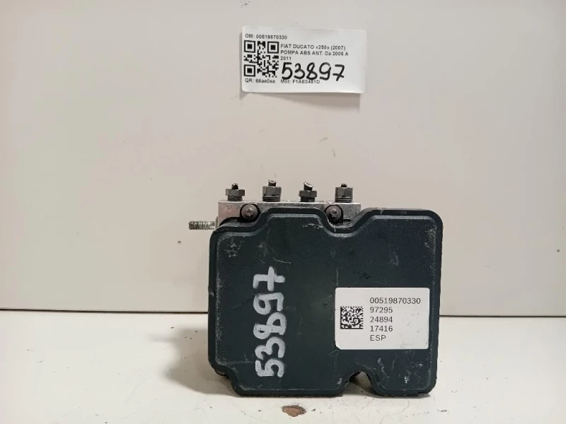 Pompa ABS ANT 00519870330 Fiat Ducato 250 2007
