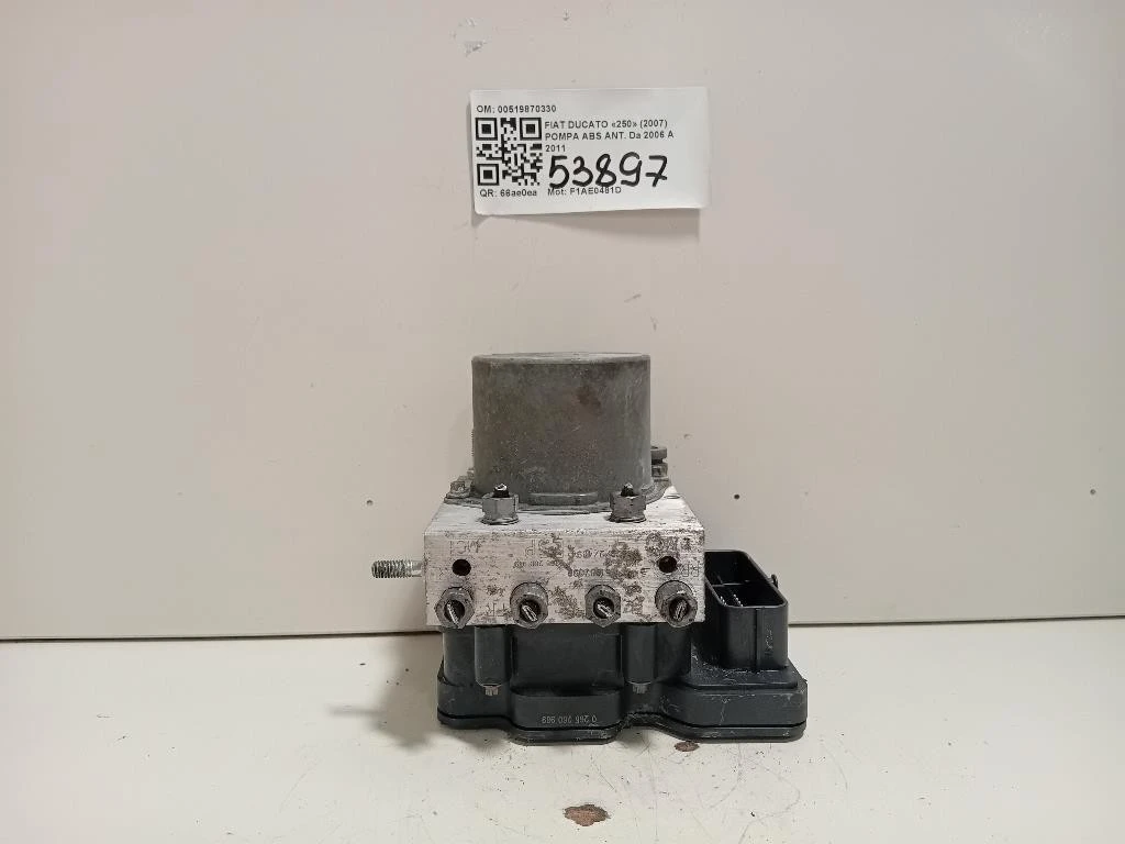 Pompa ABS ANT 00519870330 Fiat Ducato 250 2007
