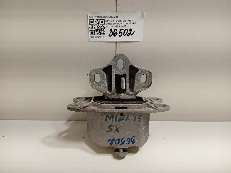 Supporto Motore SX 172768-106853445-04 Mini MINI Cooper F55 2018