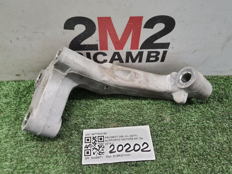 Supporto Motore SX 9677630180 SX Peugeot 308 II 2017