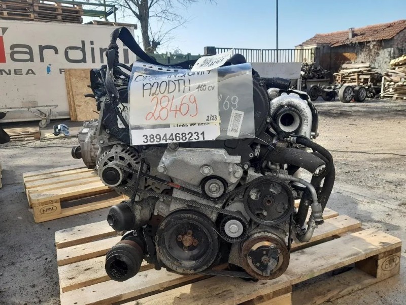 Motore Semicompleto A20DTH 160CV 118KW Opel Insignia A SW 2009