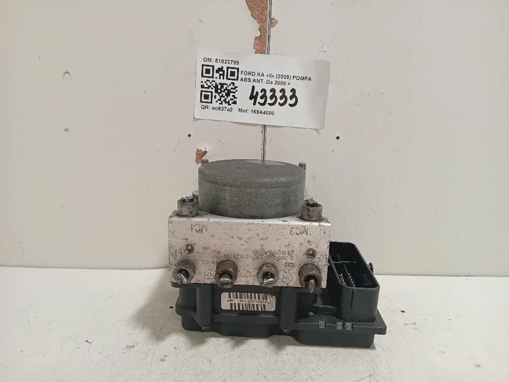 Pompa ABS ANT 51823789 Ford KA II 2009