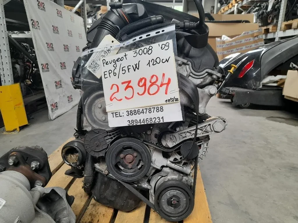 Motore Semicompleto EP6 5FW 120 CV 88 KW Peugeot 3008 I 2009
