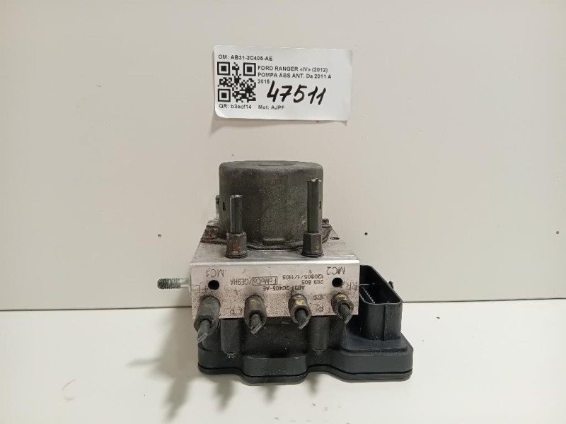 Pompa ABS ANT AB31-2C405-AE Ford Ranger IV 2012