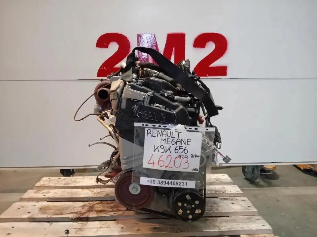 Motore Semicompleto K9K 656 110 CV 81 KW Renault Mégane IV 2016