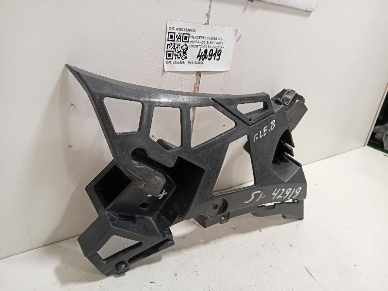 Supporto Proiettore SX A2926200100 Mercedes Classe GLE W166 2015