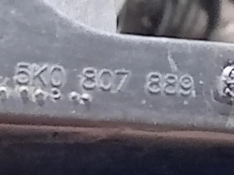 Supporto Proiettore SX 5K0 807 889 Volkswagen GOLF VI 2009