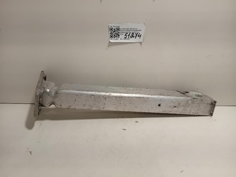 Supporto Radiatore Acqua ANT DX 51811229 Alfa Romeo Giulietta 2010