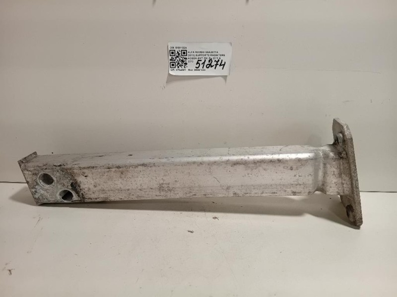 Supporto Radiatore Acqua ANT DX 51811229 Alfa Romeo Giulietta 2010