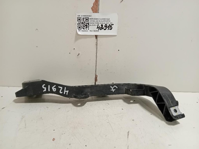 Supporto Radiatore Acqua ANT SX A1666263631 Mercedes Classe GLE W166 2015