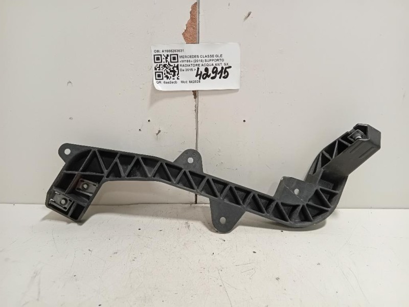 Supporto Radiatore Acqua ANT SX A1666263631 Mercedes Classe GLE W166 2015