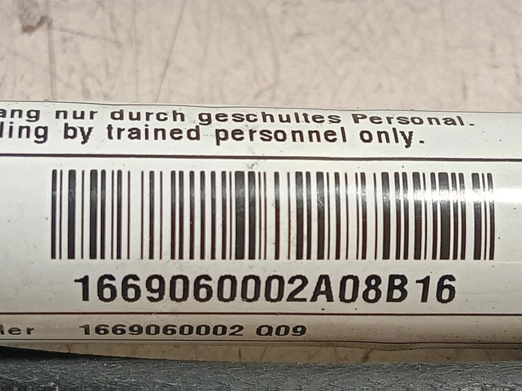 Attuatore Cerniera Cofano ANT SX 1669060002 Mercedes Classe GLE W166 2015
