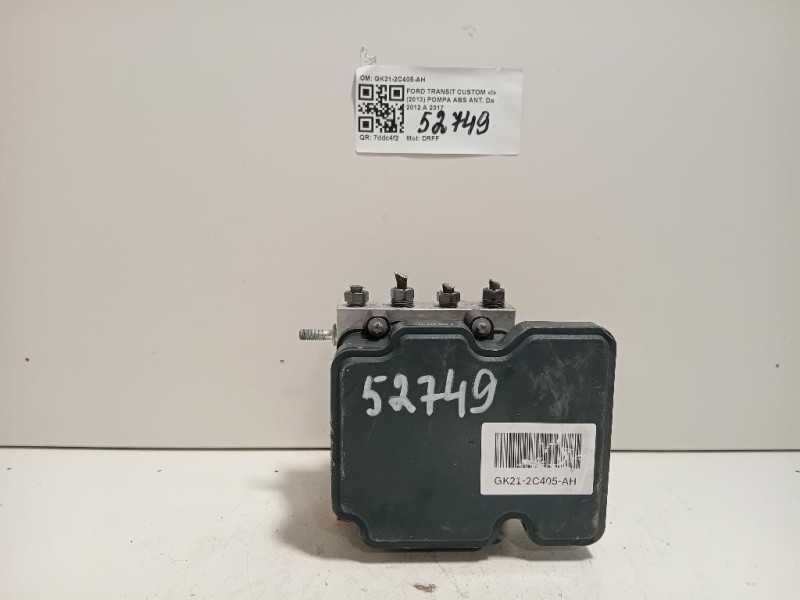Pompa ABS ANT GK21-2C405-AH Ford Transit Custom I 2013
