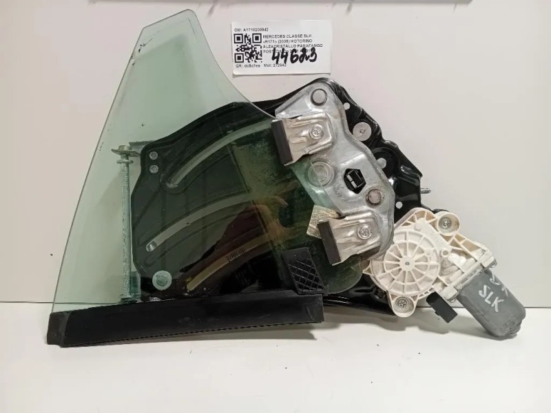 Motorino Alzacristallo Parafango POST DX A1718200942 Mercedes Classe SLK R171 2008