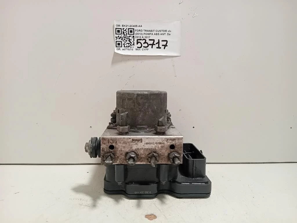 Pompa ABS ANT EK21-2C405-AA Ford Transit Custom I 2013