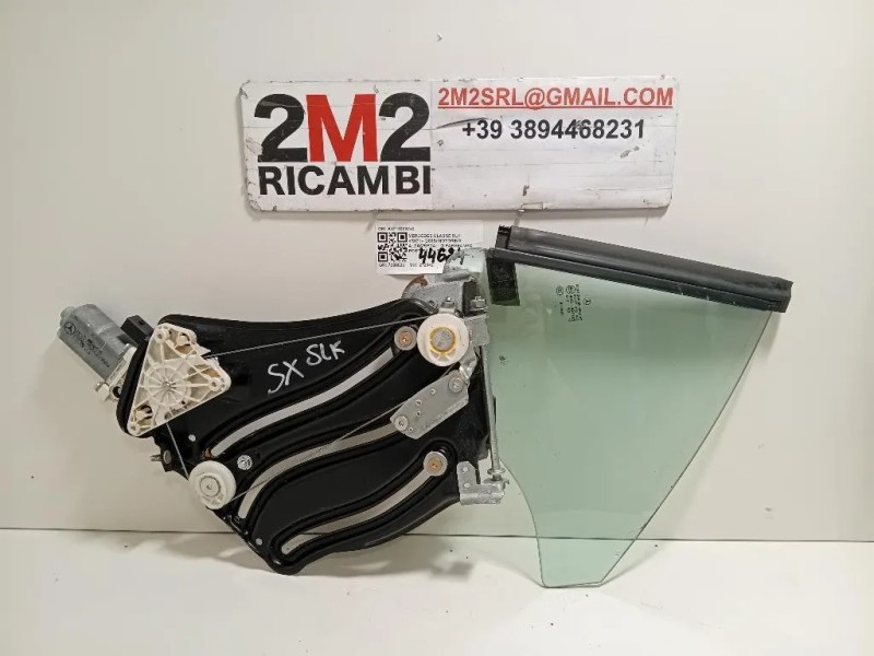 Motorino Alzacristallo Parafango POST SX A1718200742 VETRO FISSO Mercedes Classe SLK R171 2008