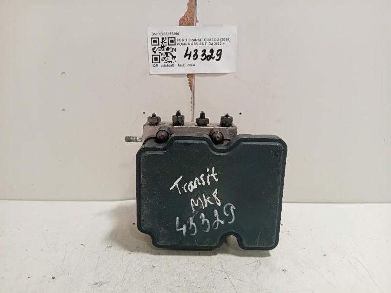 Pompa ABS ANT 0265956396 Ford Transit Custom I 2018