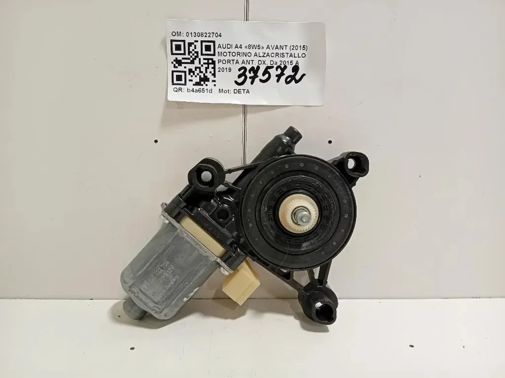 Motorino Alzacristallo Porta ANT DX 0130822704 Audi A4 8W5 Avant 2015