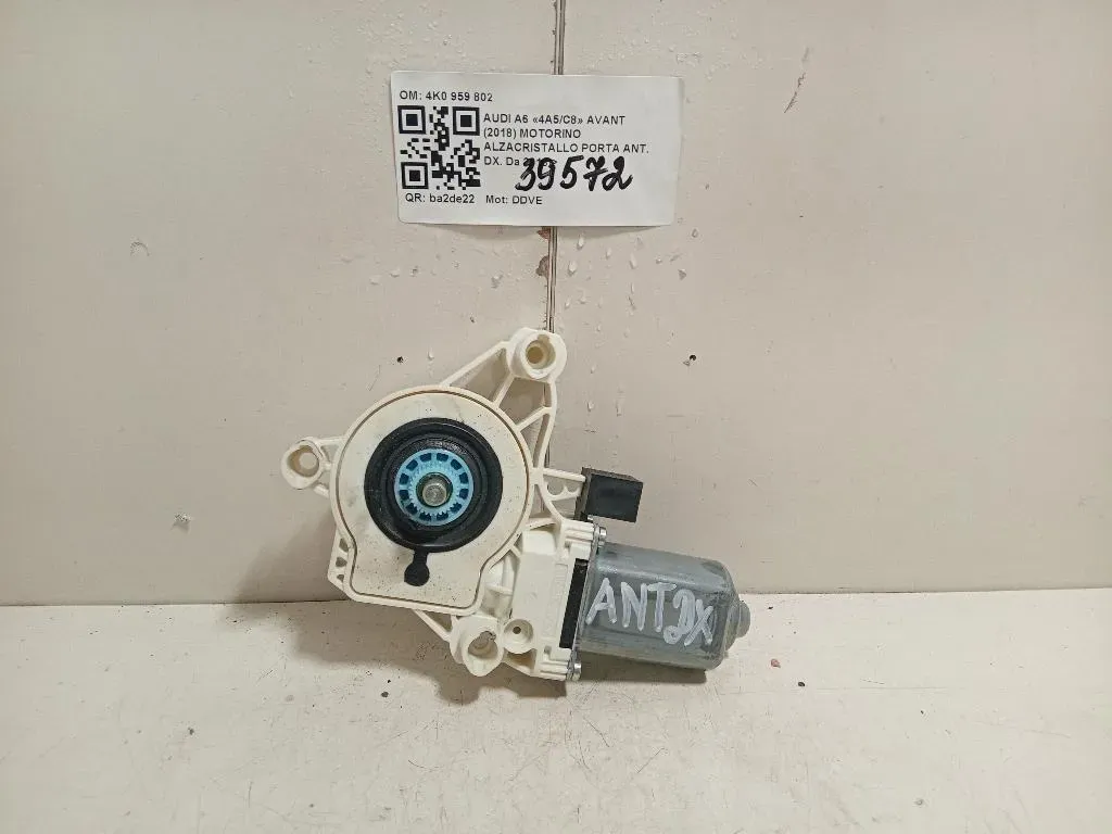 Motorino Alzacristallo Porta ANT DX 4K0 959 802 Audi A6 4a5c8 Avant 2018