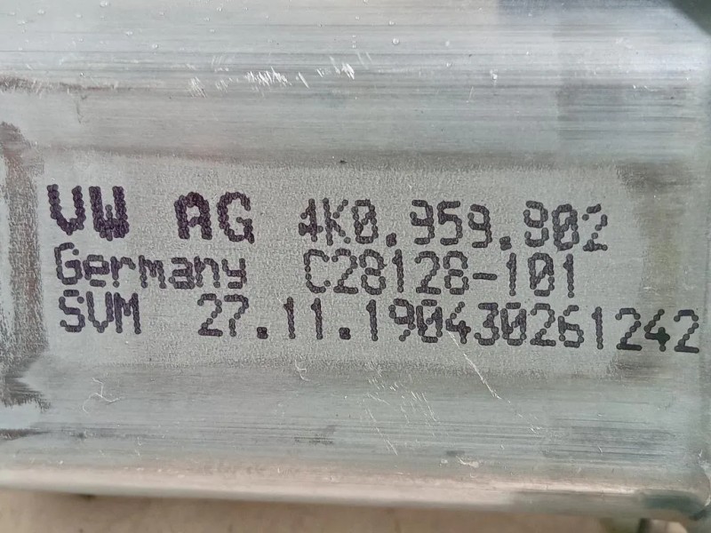 Motorino Alzacristallo Porta ANT DX 4K0 959 802 Audi A6 4a5c8 Avant 2018